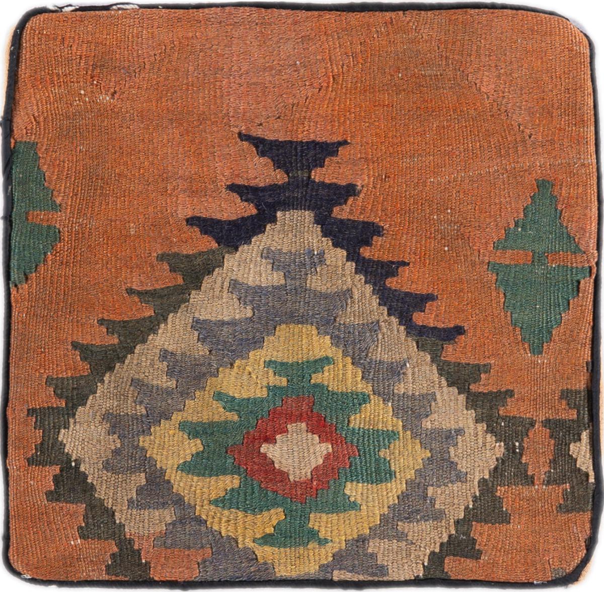 Persisk tæppe Kelim Fars Kissen 35x35 35x35, Persisk tæppe Knyttet i hånden