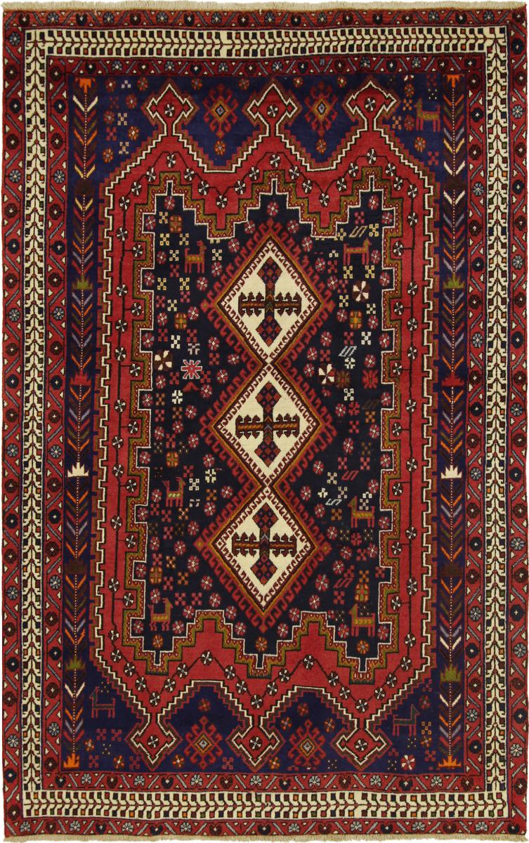 Persisk matta Sirjan 249x160 249x160, Persisk matta Knuten för hand