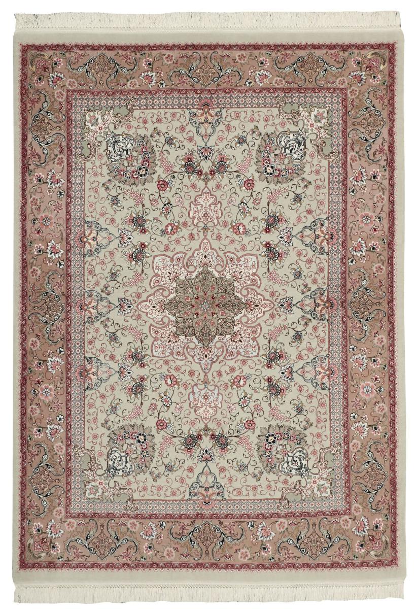 Dywan perski Tabriz 50Raj Jedwabna Osnowa 208x148 208x148, Dywan perski Ręcznie tkane
