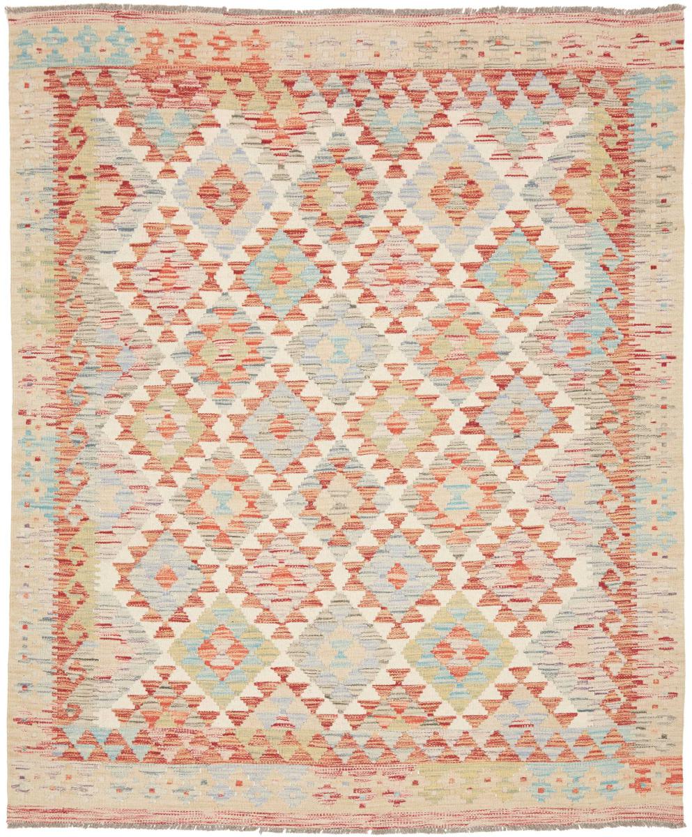 Afghan rug Kilim Afghan 186x153 186x153, Persian Rug Woven by hand