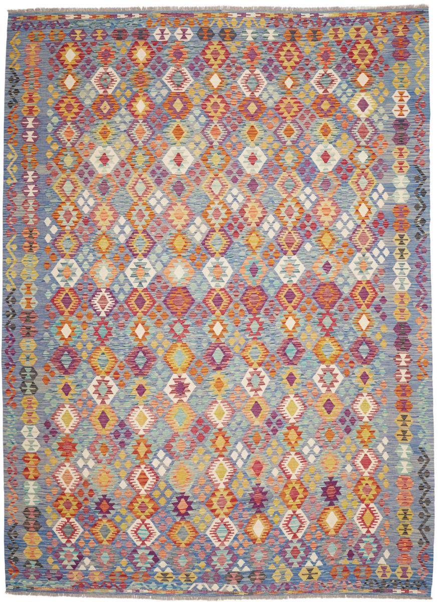 Afghanischer Teppich Kelim Afghan 360x266 360x266, Perserteppich Handgewebt