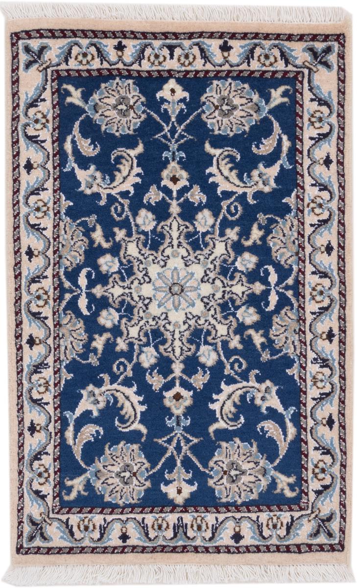 Tapis persan Naïn 91x59 91x59, Tapis persan Noué à la main