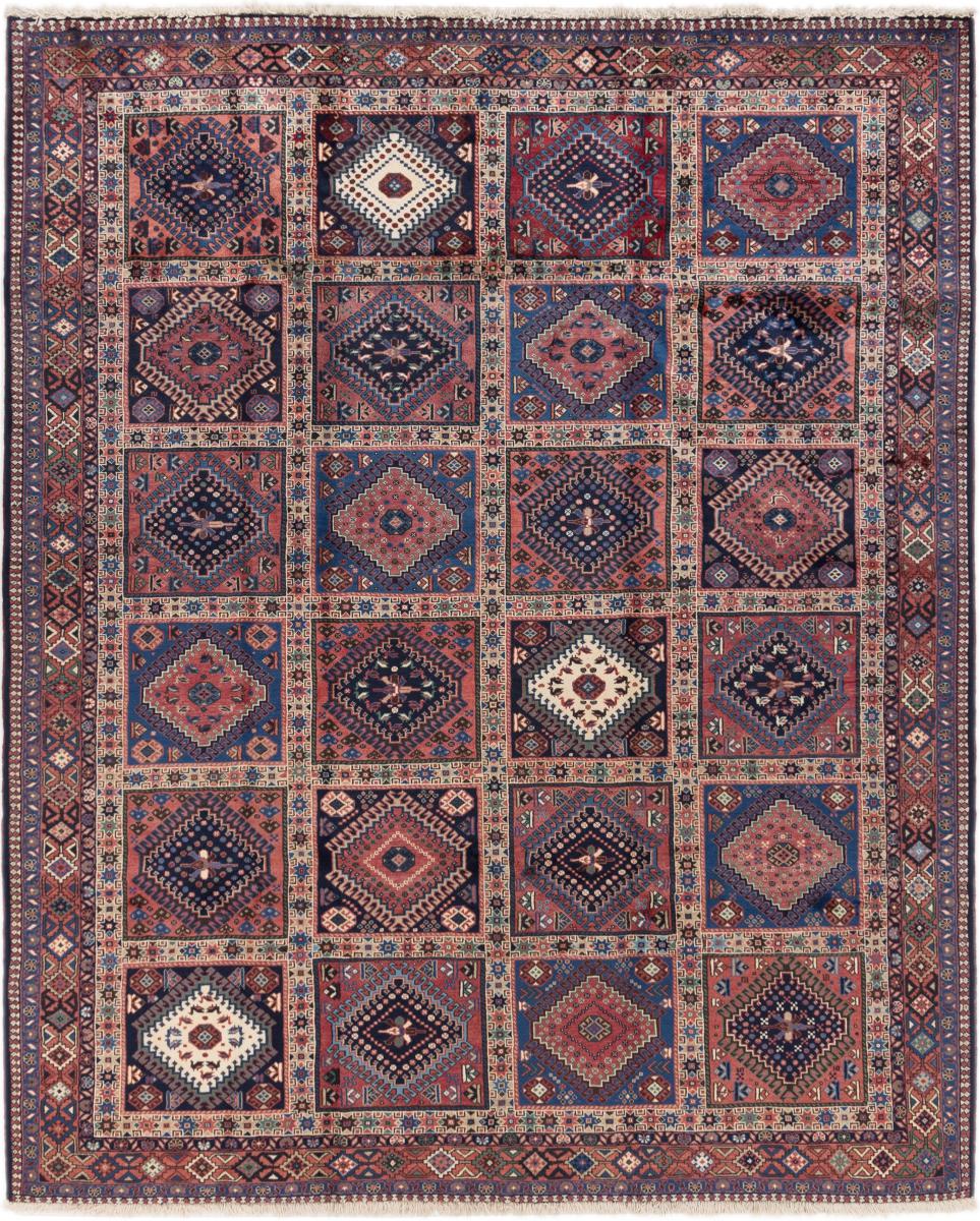 Perserteppich Yalameh 8'1"x6'7" 8'1"x6'7", Perserteppich Handgeknüpft