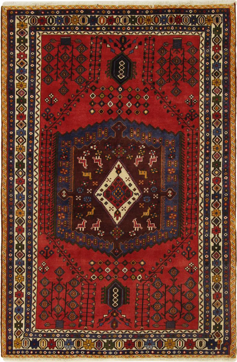 Persisk matta Sirjan 220x148 220x148, Persisk matta Knuten för hand