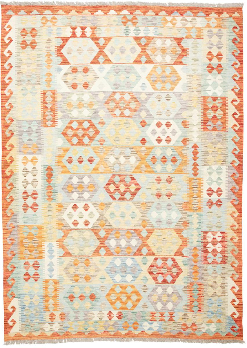 Afghan rug Kilim  Afghan 245x176 245x176, Persian Rug Woven by hand