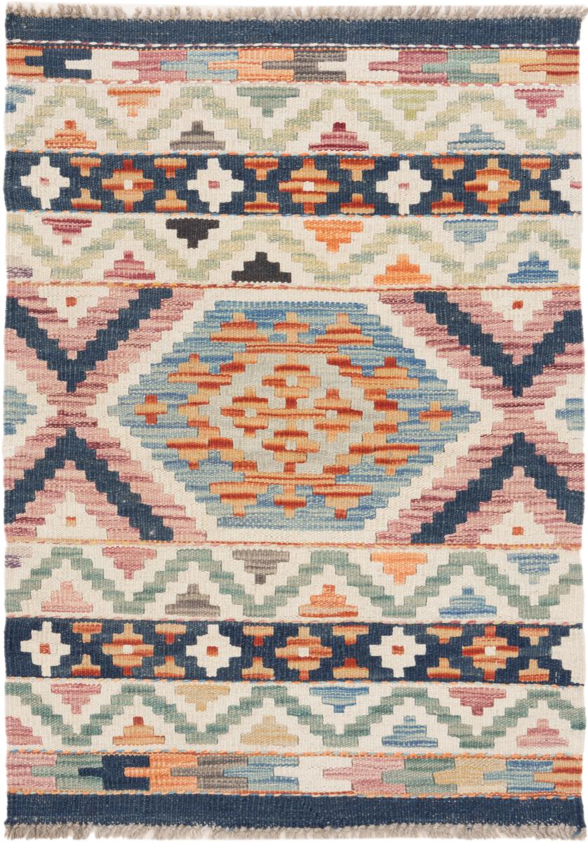 Tapete afegão Kilim Afegão 86x62 86x62, Tapete persa Tecido à mão