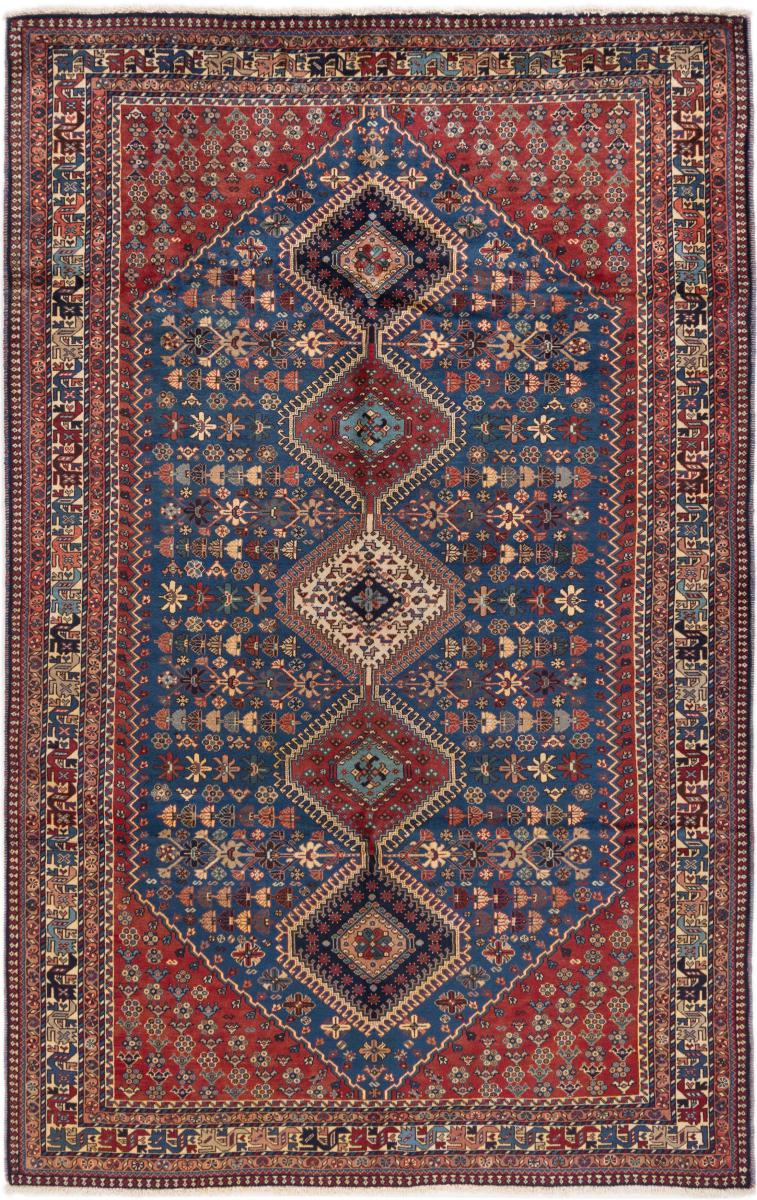 Perzisch tapijt Yalameh 250x158 250x158, Perzisch tapijt Handgeknoopte