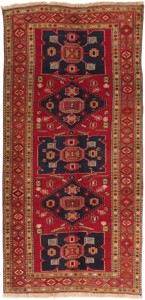 Afghan rug Kazak 337x164 337x164, Persian Rug Knotted by hand