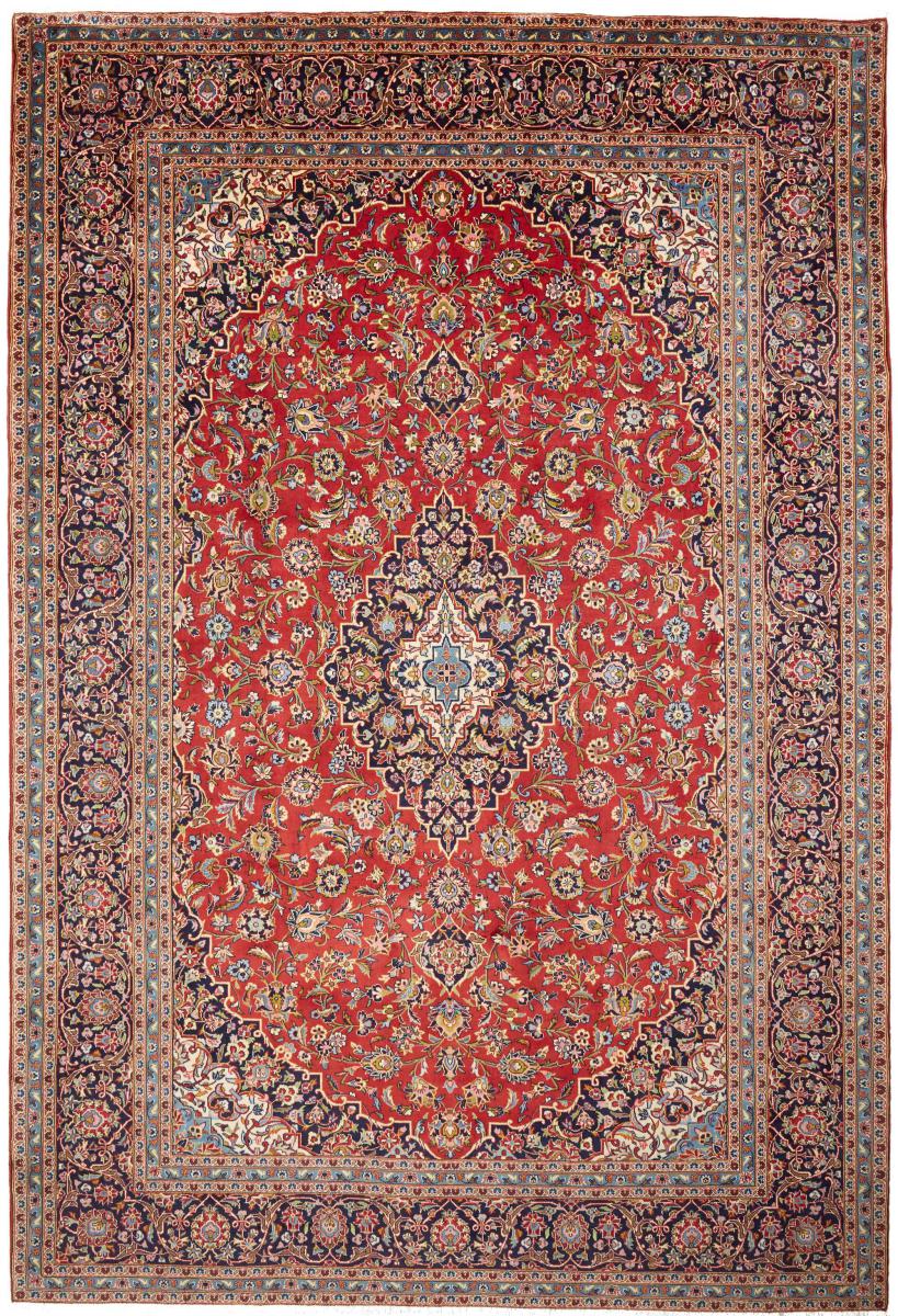 Tappeto persiano Keshan 375x255 375x255, Tappeto persiano Annodato a mano