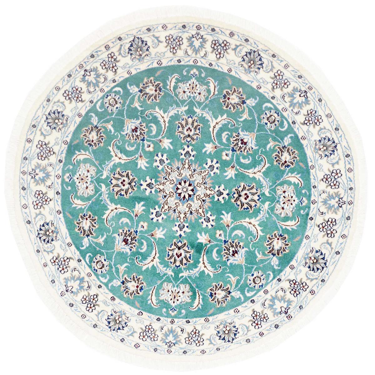  ペルシャ絨毯 ナイン 149x149 149x149,  ペルシャ絨毯 手織り