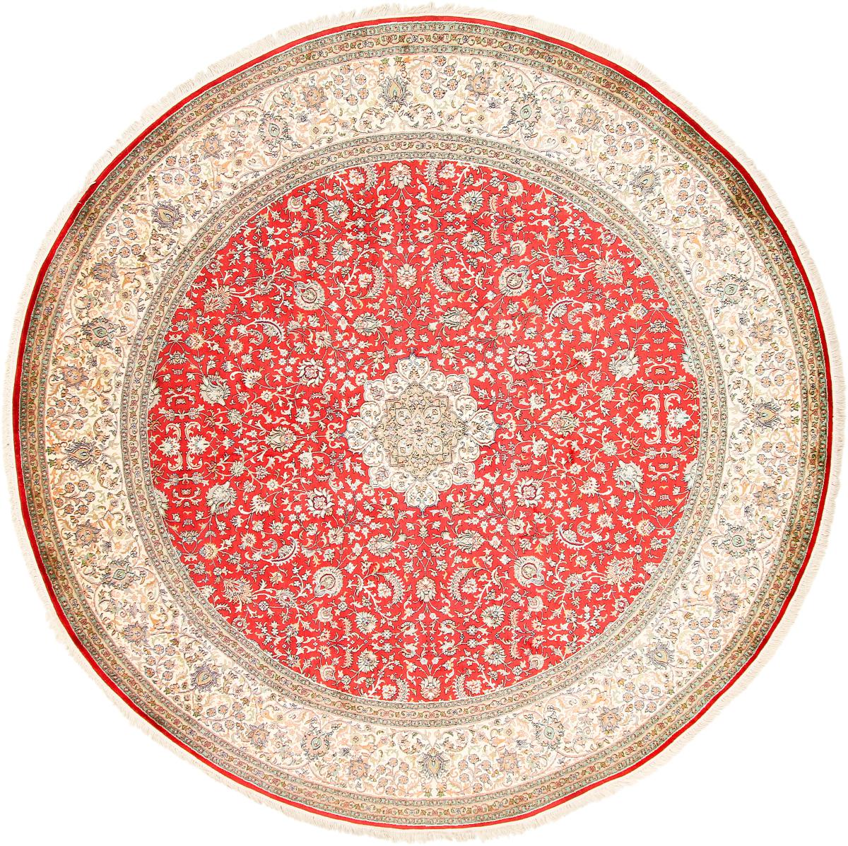 Tapis indien Cachemire Soie 300x300 300x300, Tapis persan Noué à la main