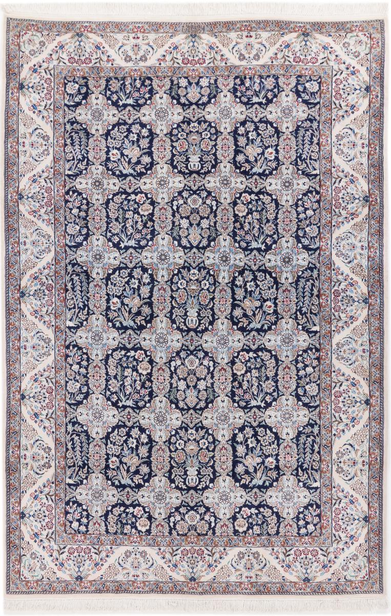 Tapis persan Naïn 6La Habibian 194x128 194x128, Tapis persan Noué à la main
