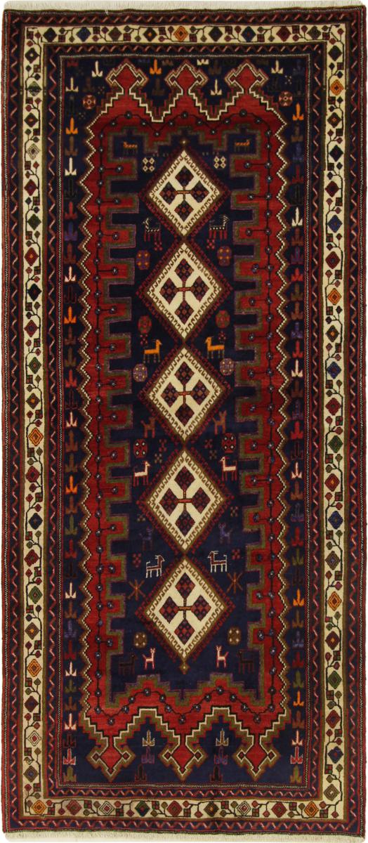 Persisk matta Sirjan 259x116 259x116, Persisk matta Knuten för hand