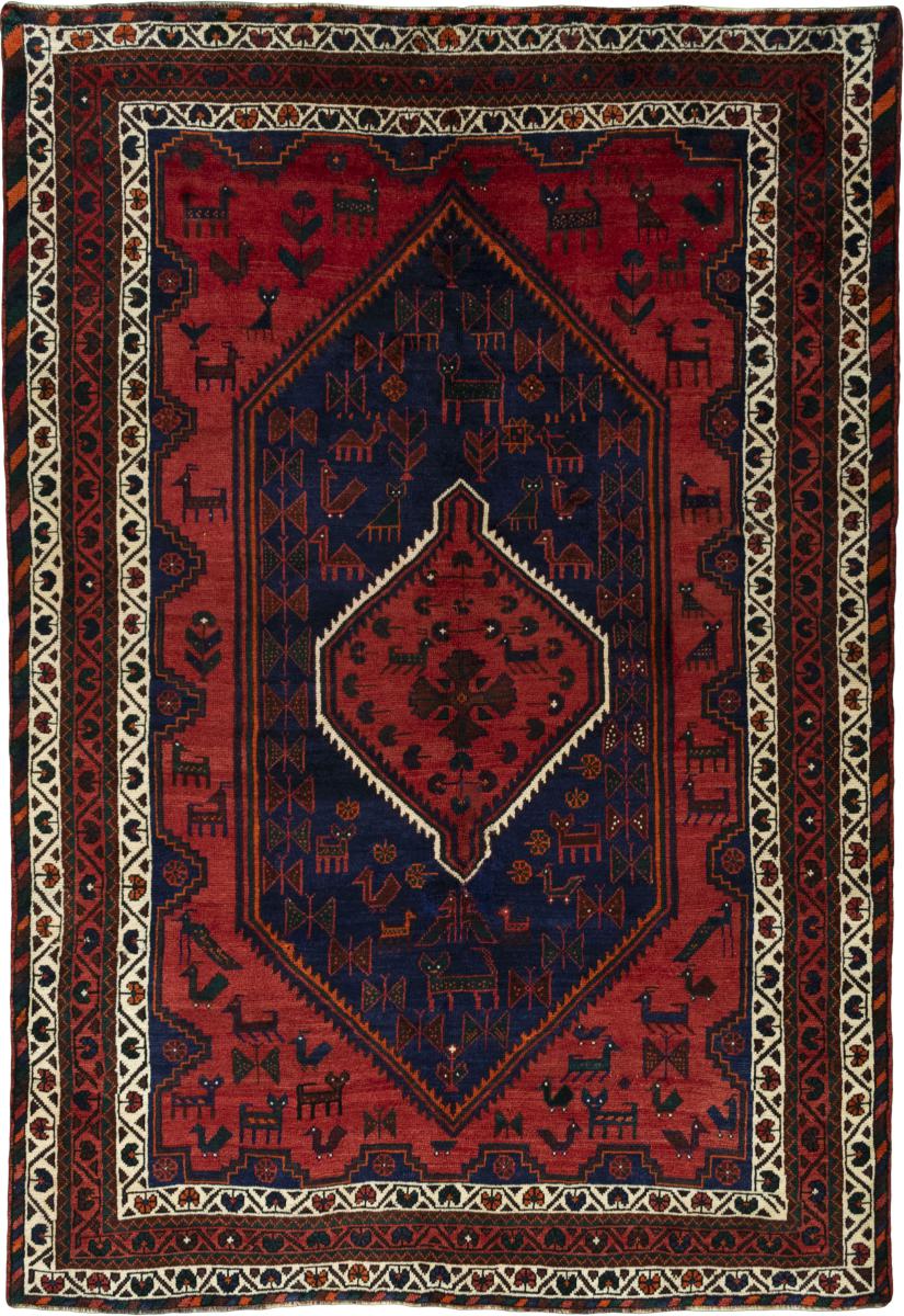 Persialainen matto Shiraz 291x195 291x195, Persialainen matto Solmittu käsin
