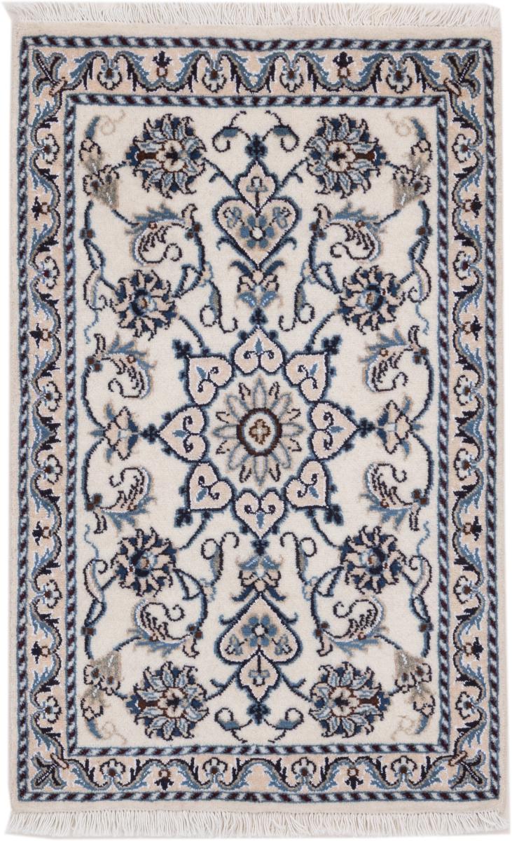 Tapis persan Naïn 89x59 89x59, Tapis persan Noué à la main