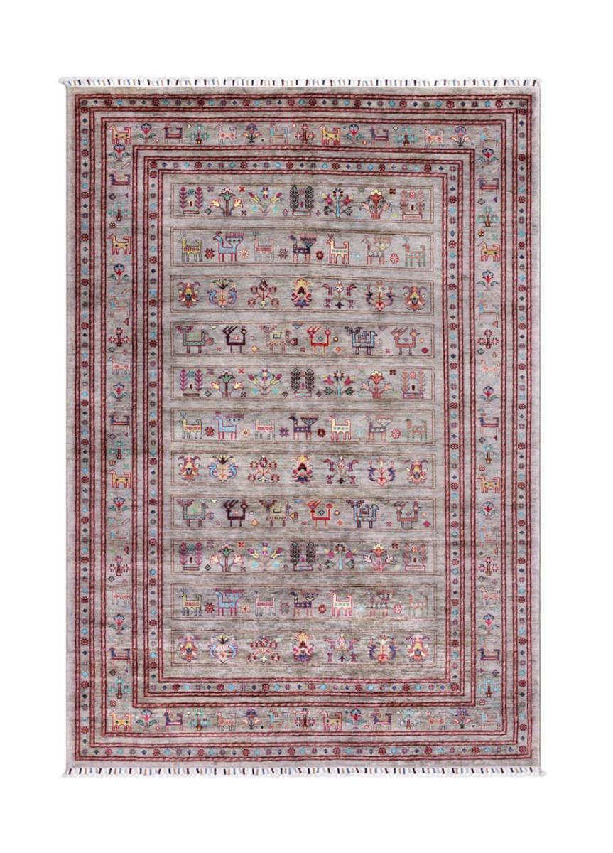Afghan rug Arijana Shaal 254x172 254x172, Persian Rug Knotted by hand