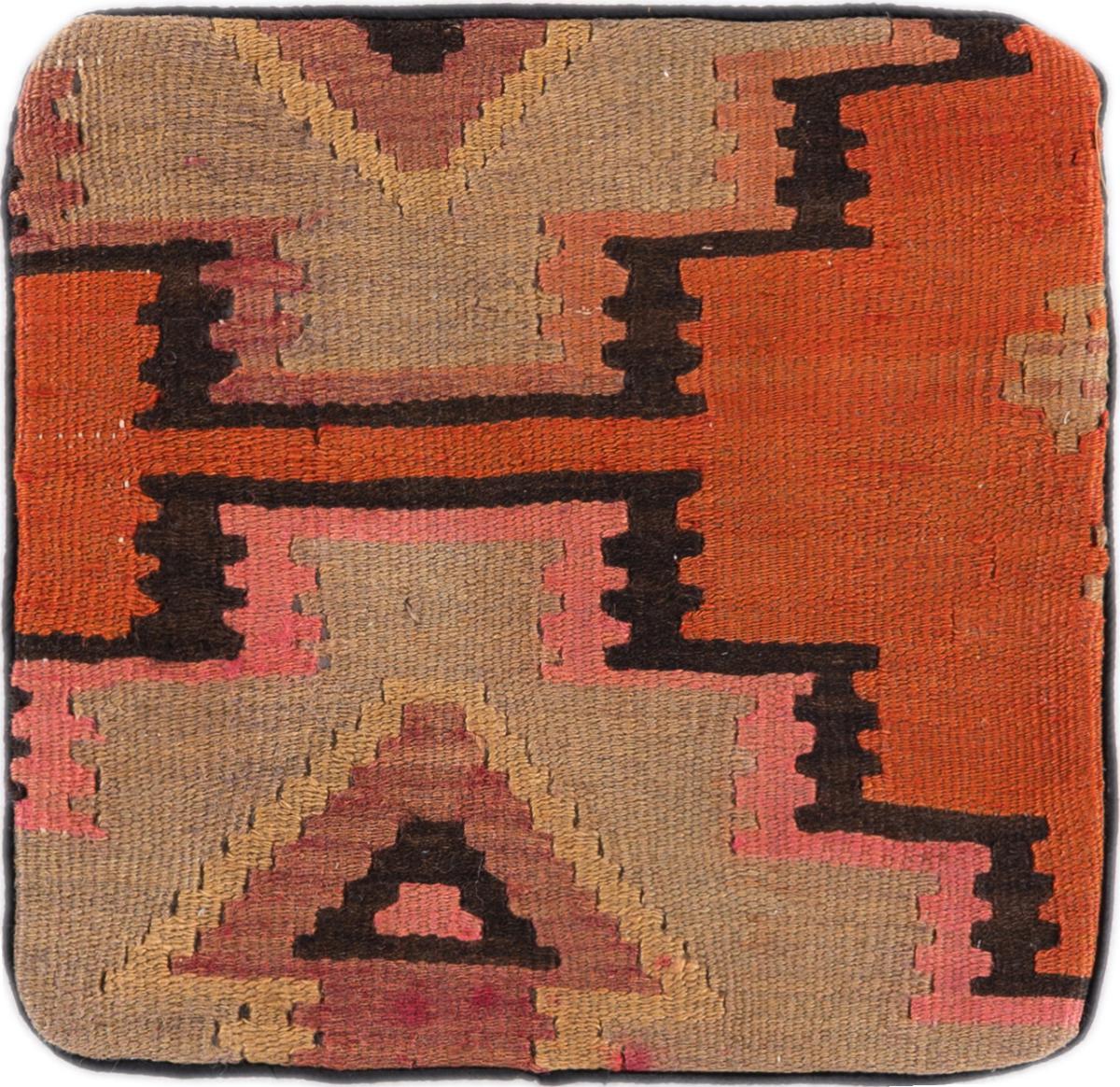 Persisk tæppe Kelim Fars Kissen 35x35 35x35, Persisk tæppe Knyttet i hånden