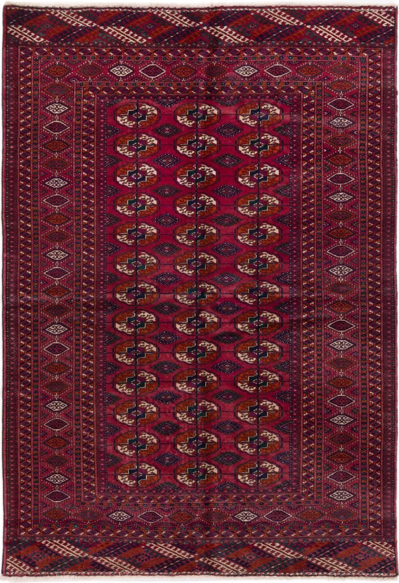 Persian Rug Turkaman Old 187x128 187x128, Persian Rug Knotted by hand