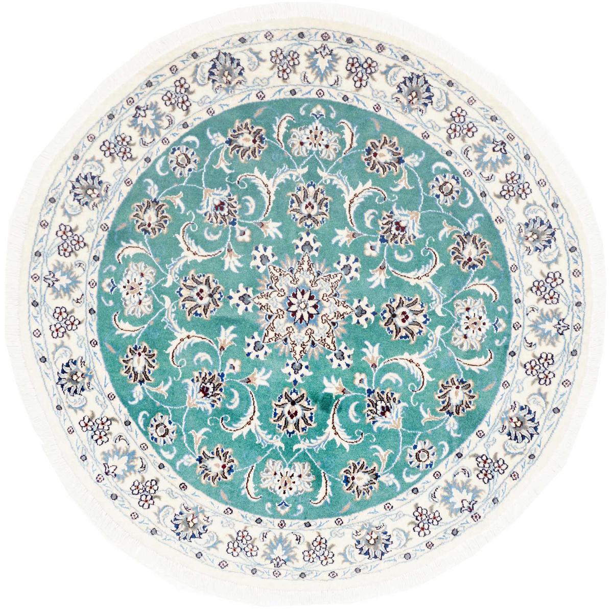  ペルシャ絨毯 ナイン 146x146 146x146,  ペルシャ絨毯 手織り