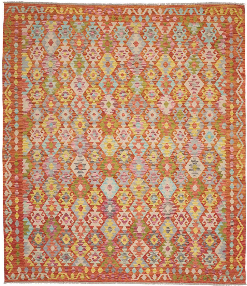 Afghaans tapijt Kelim Afghan 295x260 295x260, Perzisch tapijt Handgeweven