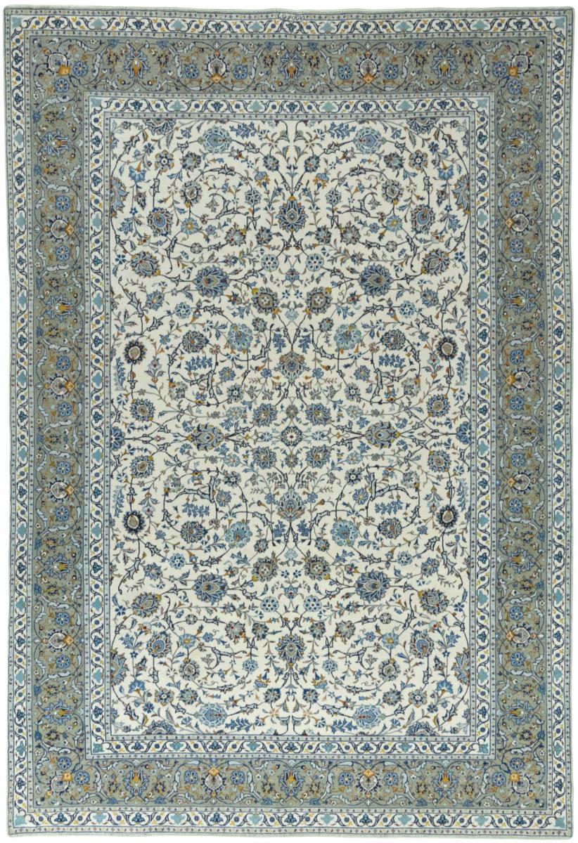 Perzsa szőnyeg Kashan 13'1"x8'11" 13'1"x8'11", Perzsa szőnyeg Kézzel csomózva