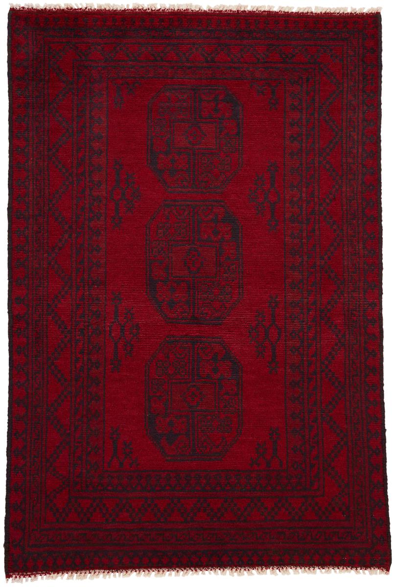 Tapete afegão Afegão Akhche 148x96 148x96, Tapete persa Atado à mão