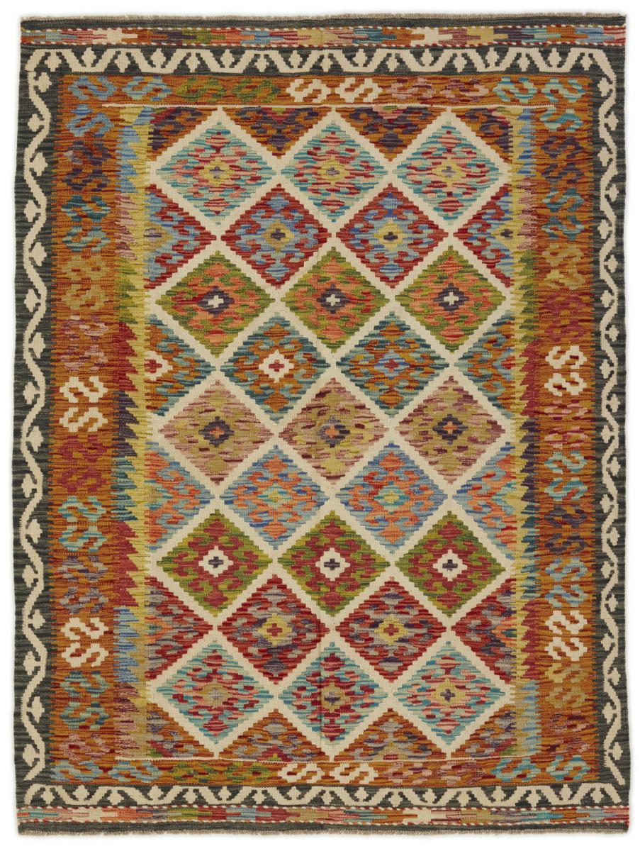 Tapete afegão Kilim Afegão 201x151 201x151, Tapete persa Tecido à mão