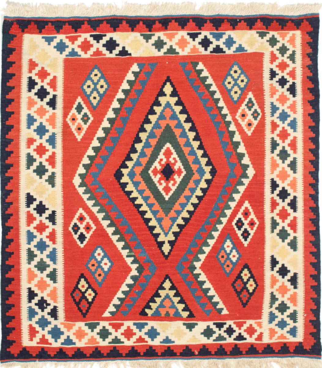 Tapete persa Kilim Fars 103x99 103x99, Tapete persa Tecido à mão