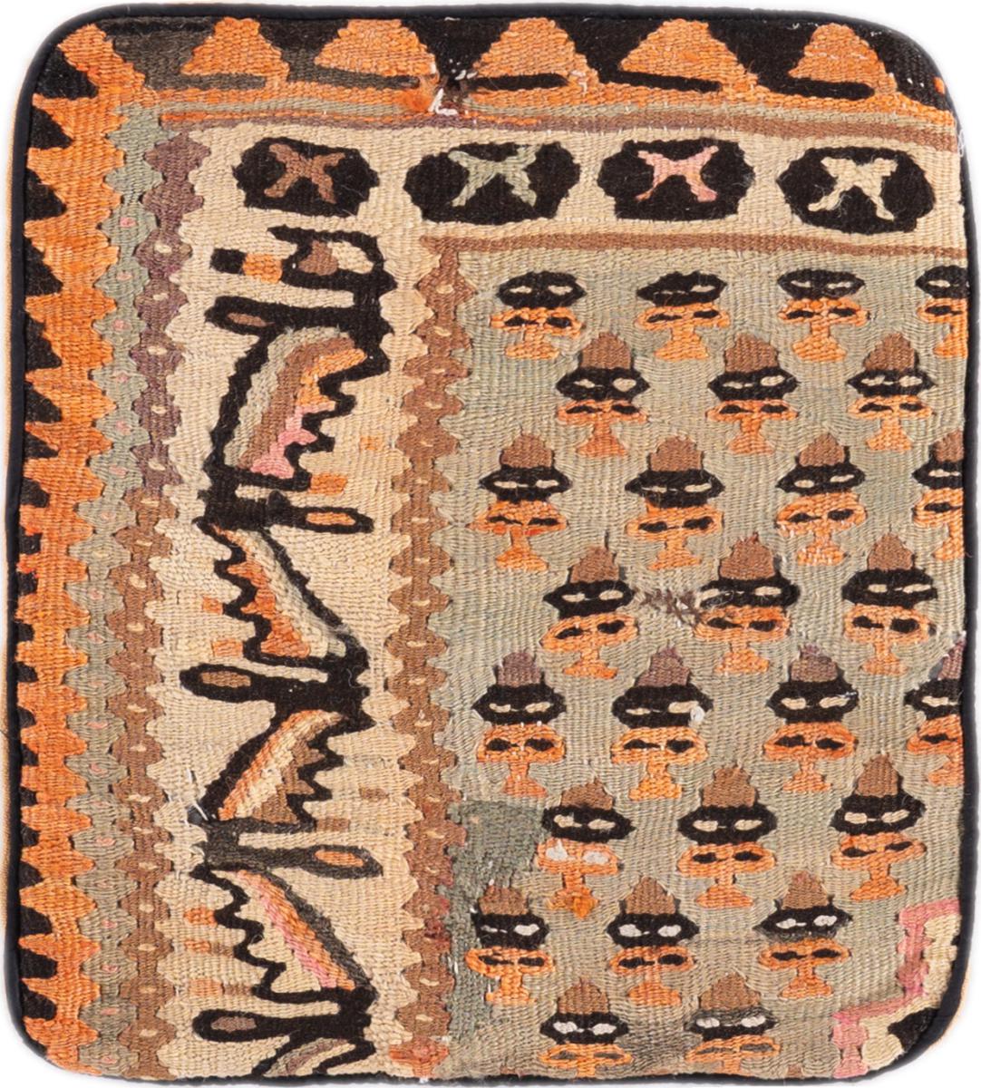 Persisk tæppe Kelim Fars Kissen 35x35 35x35, Persisk tæppe Knyttet i hånden