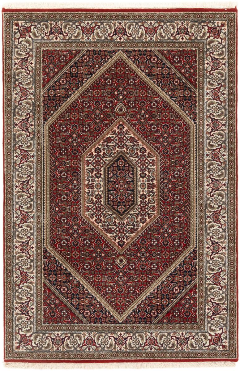Tapis indien Indo Bidjar 185x121 185x121, Tapis persan Noué à la main