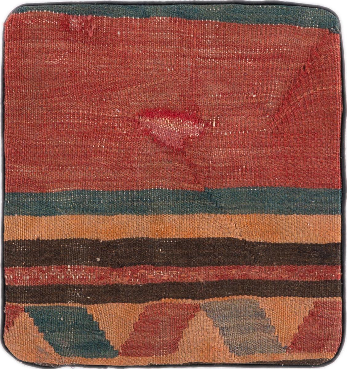 Persisk tæppe Kelim Fars Kissen 35x35 35x35, Persisk tæppe Knyttet i hånden