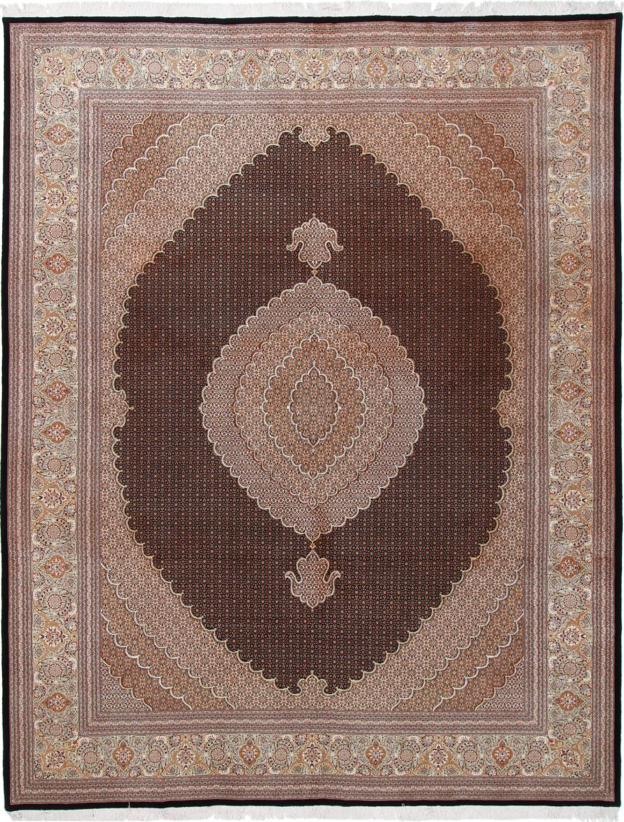 Perzsa szőnyeg Tabriz 50Raj 12'10"x9'10" 12'10"x9'10", Perzsa szőnyeg Kézzel csomózva