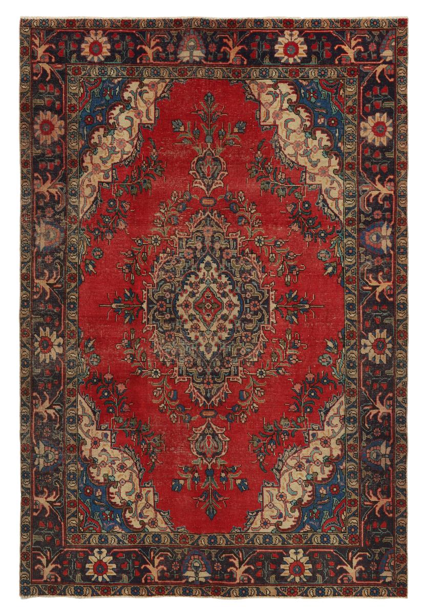 Persisk tæppe Vintage Royal 291x197 291x197, Persisk tæppe Knyttet i hånden