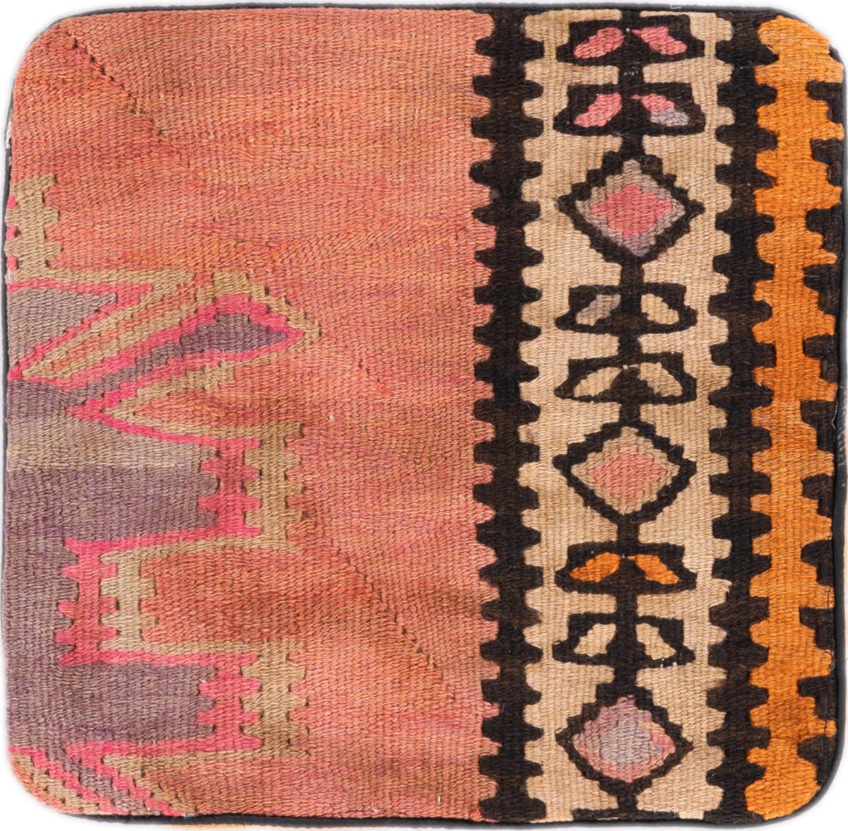 Persisk tæppe Kelim Fars Kissen 35x35 35x35, Persisk tæppe Knyttet i hånden