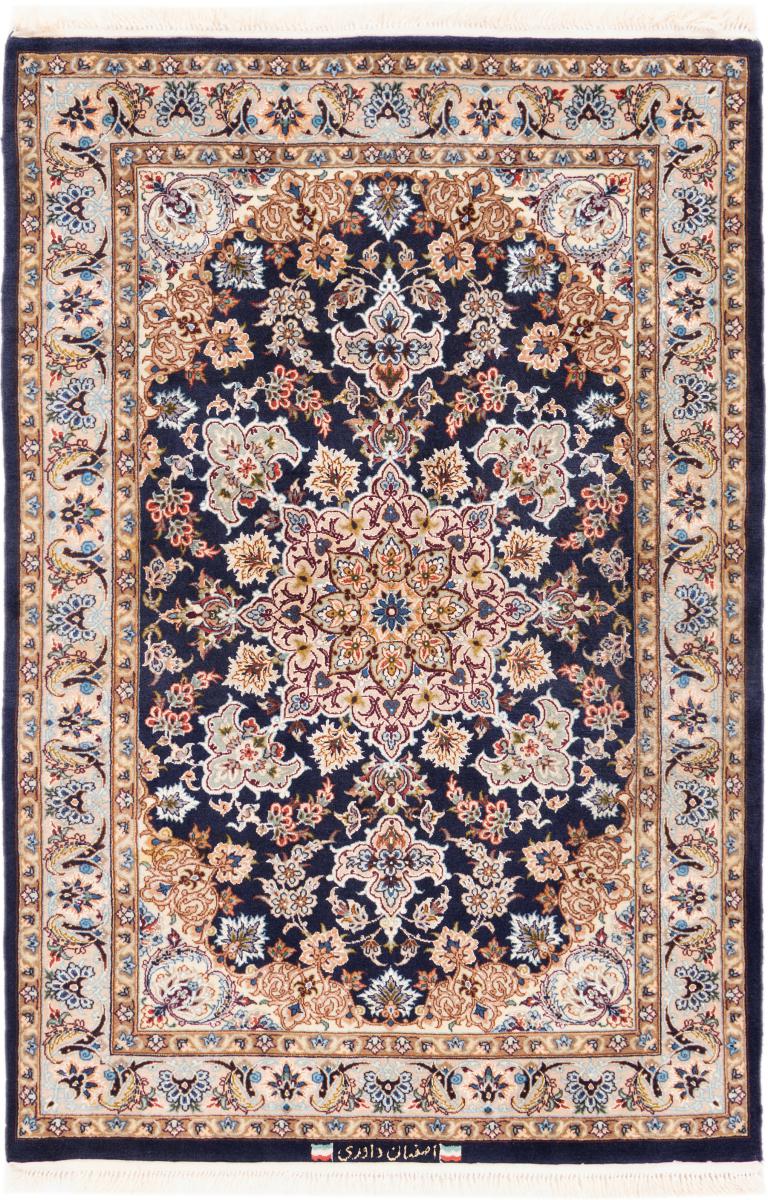 Tappeto persiano Isfahan di Setankette 125x82 125x82, Tappeto persiano Annodato a mano