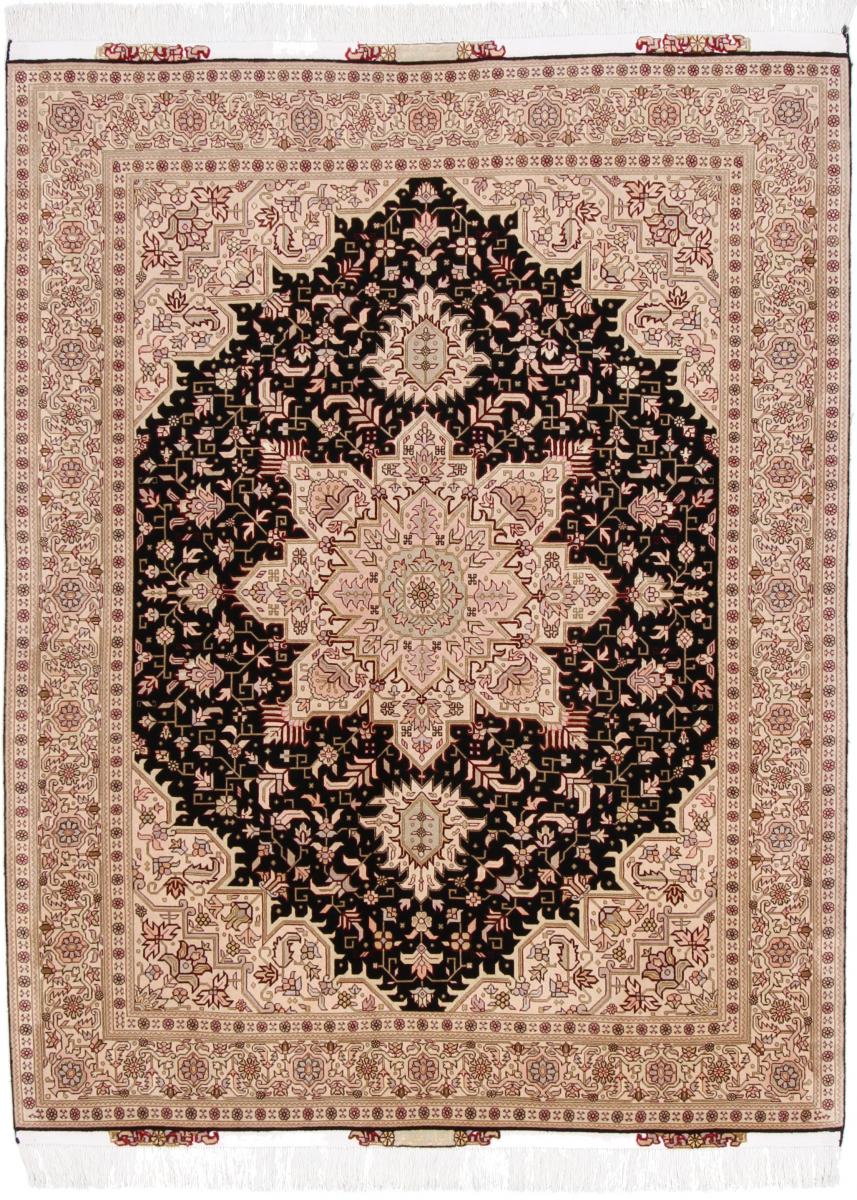 Tapete persa Tabriz 50Raj 196x155 196x155, Tapete persa Atado à mão