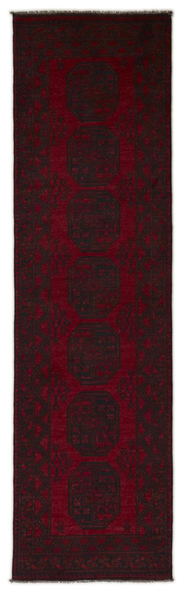 Tapis afghan Afghan Akhche 280x79 280x79, Tapis persan Noué à la main