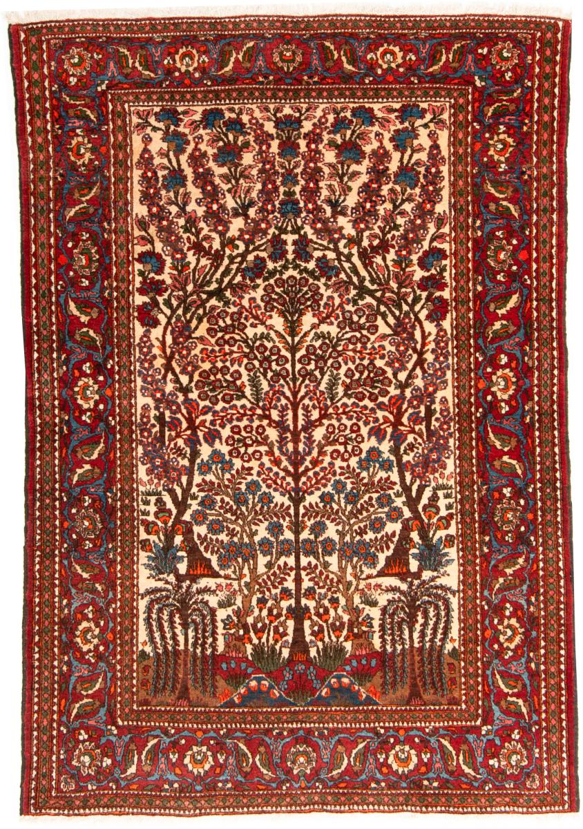 Tappeto persiano Afschar 198x134 198x134, Tappeto persiano Annodato a mano