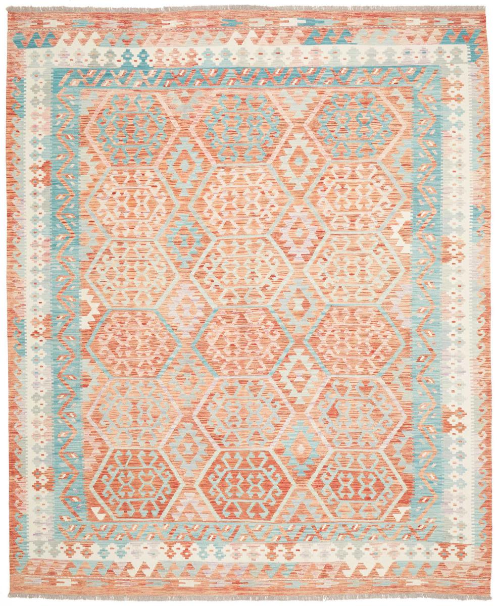 Afghanischer Teppich Kelim Afghan 291x245 291x245, Perserteppich Handgewebt