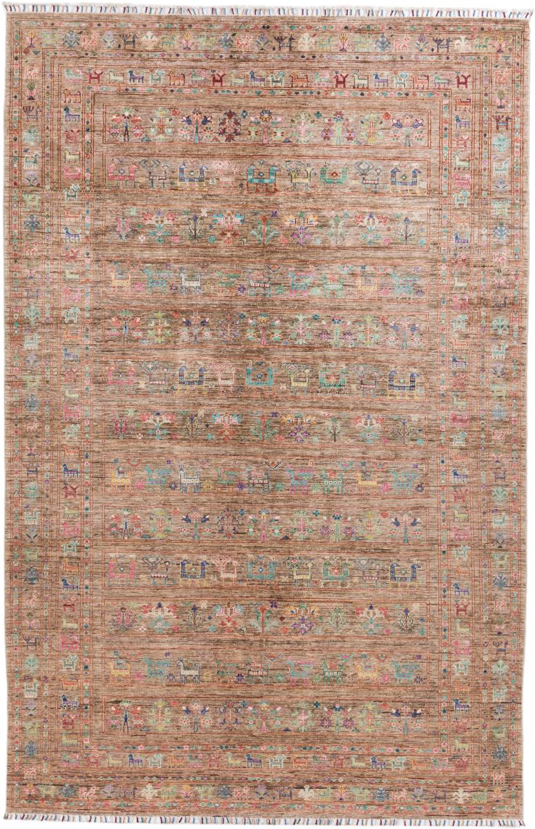 Afghaans tapijt Arijana Shaal 306x200 306x200, Perzisch tapijt Handgeknoopte