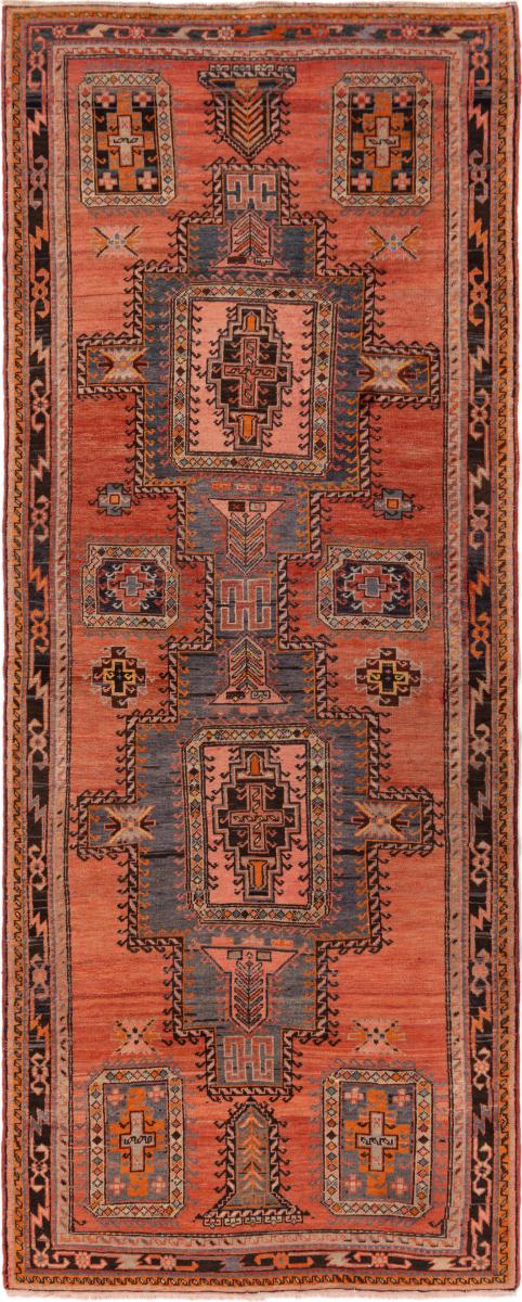 Tappeto persiano Azerbaijan Antico 296x118 296x118, Tappeto persiano Annodato a mano