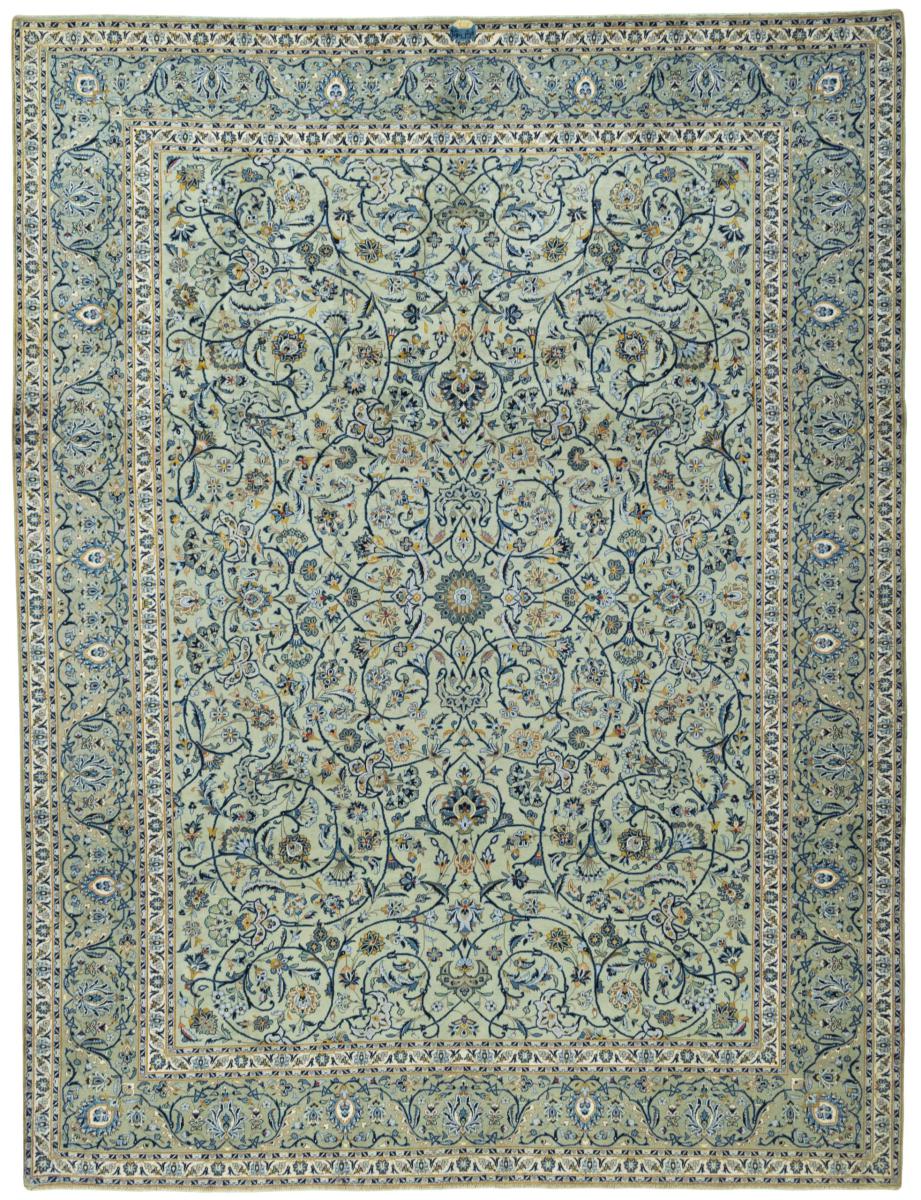 Alfombra persa Keshan 421x322 421x322, Alfombra persa Anudado a mano