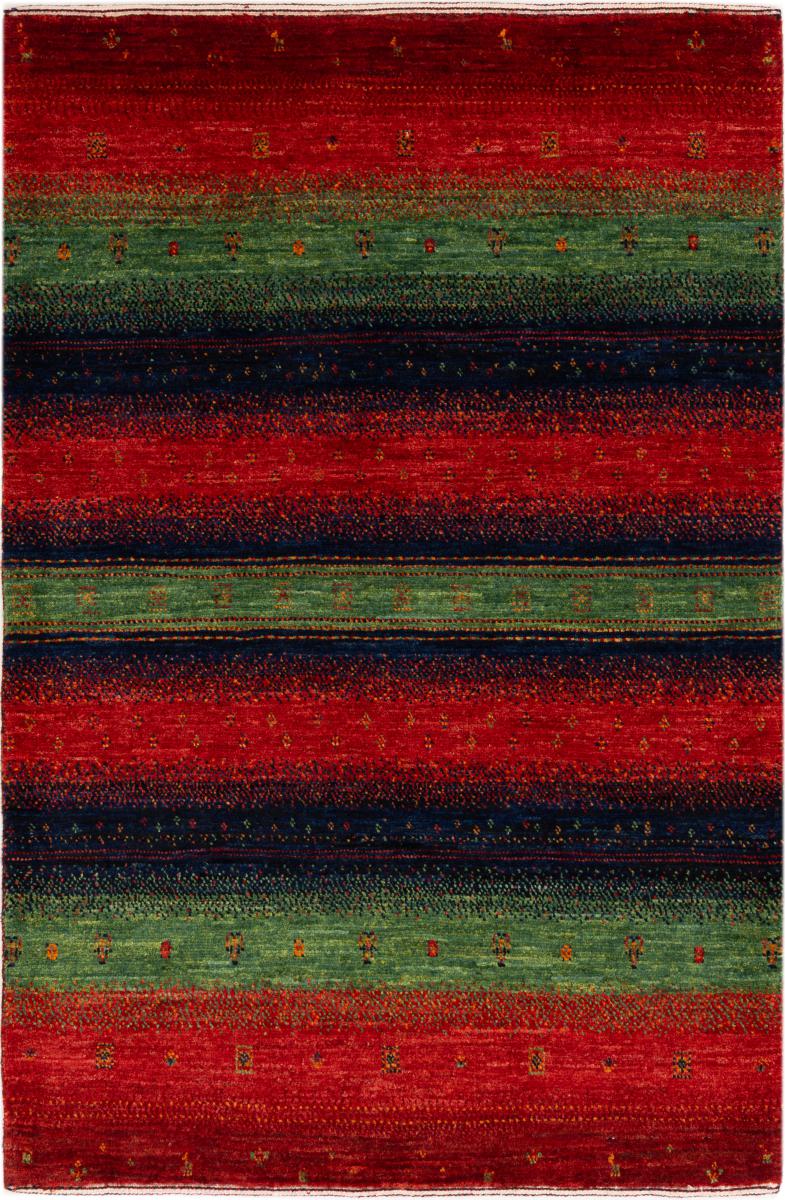 Tapis persan Perser Gabbeh Loribaft Essence 128x79 128x79, Tapis persan Noué à la main