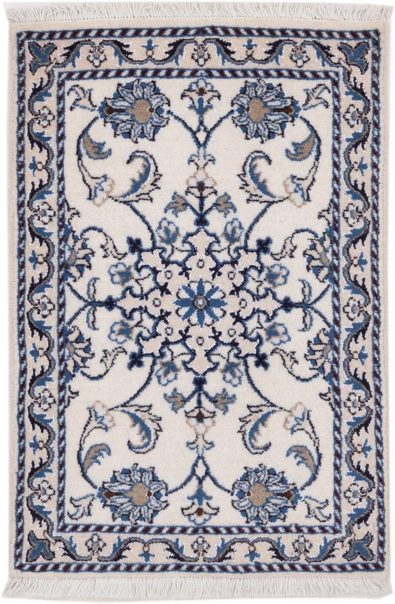 Tapis persan Naïn 91x59 91x59, Tapis persan Noué à la main