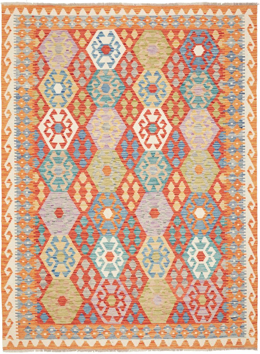 Afghan rug Kilim Afghan 233x175 233x175, Persian Rug Woven by hand