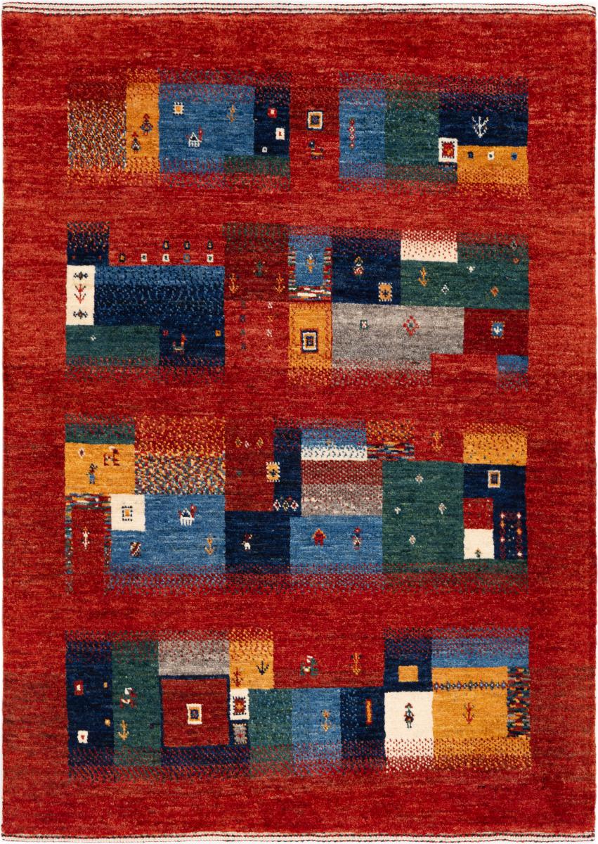 Tappeto persiano Persiano Gabbeh Loribaft Atelier 111x79 111x79, Tappeto persiano Annodato a mano