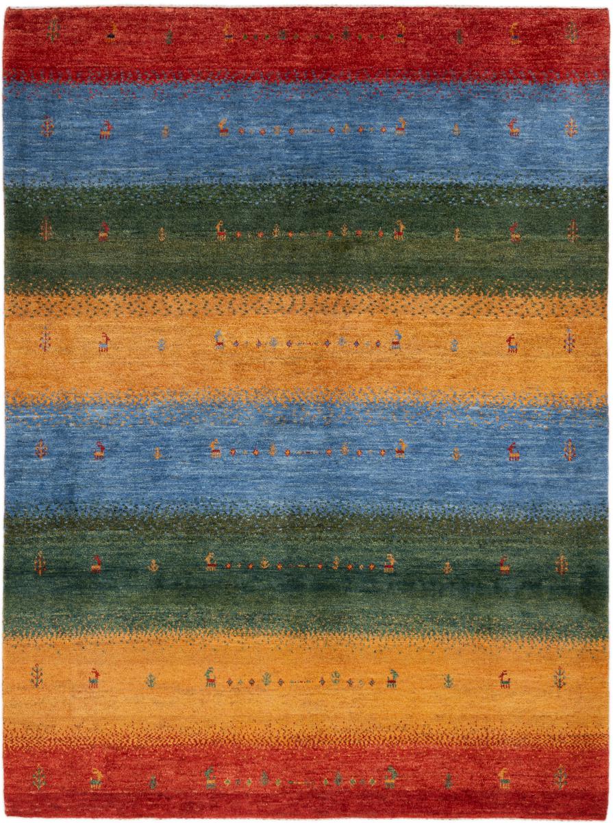 Persian Rug Persian Gabbeh Kashkuli 7'9"x5'9" 7'9"x5'9", Persian Rug Knotted by hand