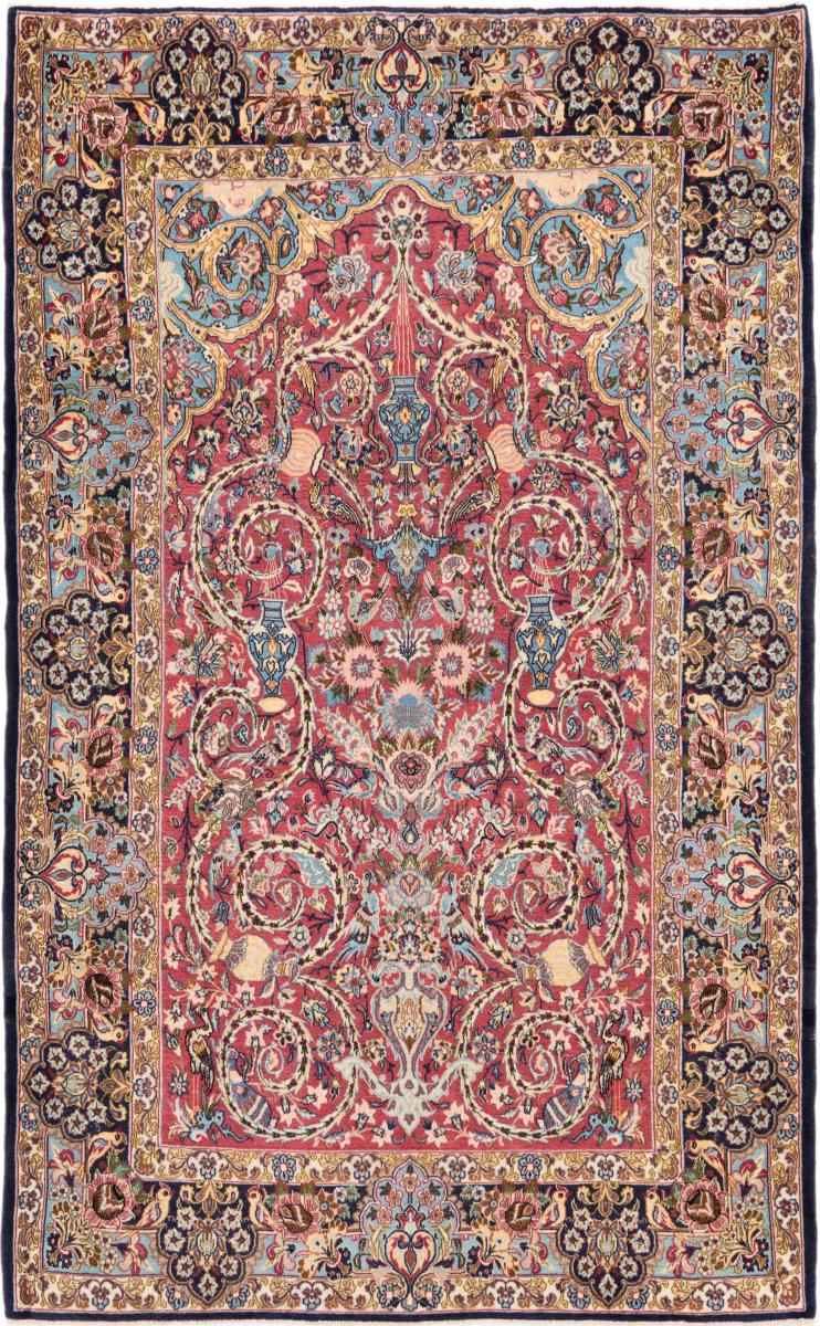 Perserteppich Isfahan Seidenkette 174x103 174x103, Perserteppich Handgeknüpft