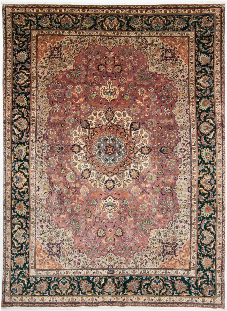 Tapete persa Tabriz 50Raj 397x294 397x294, Tapete persa Atado à mão