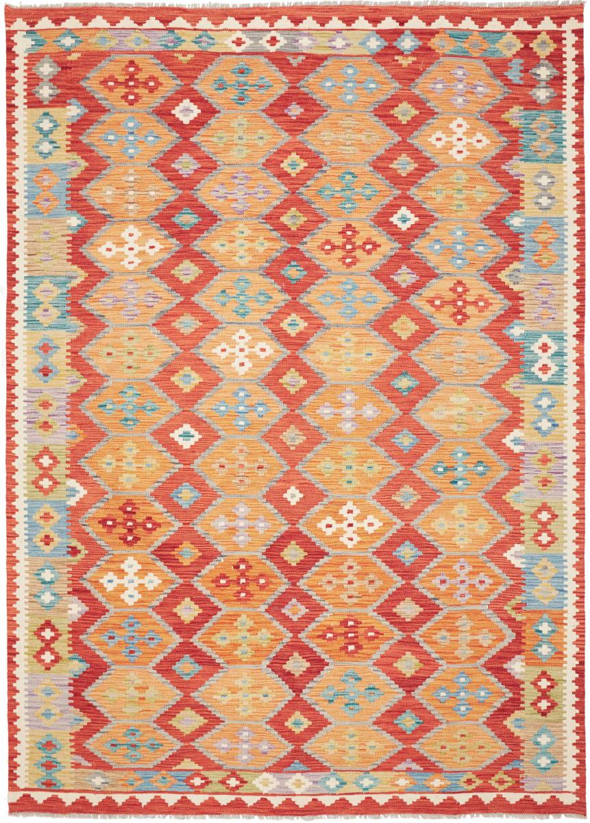 Afghan rug Kilim Afghan 243x175 243x175, Persian Rug Woven by hand